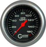 GAFFRIG 3 3/8 INCH GPS ANALOG SPEEDOMETER - 160 MPH - OLD STYLE - BLACK