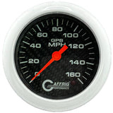 GAFFRIG 3 3/8 INCH GPS SPEEDOMETER - HEAD ONLY - CARBON FIBER