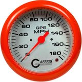 GAFFRIG 4 5/8 INCH GPS SPEEDOMETER - HEAD ONLY - PLATINUM ORANGE / 180 MPH