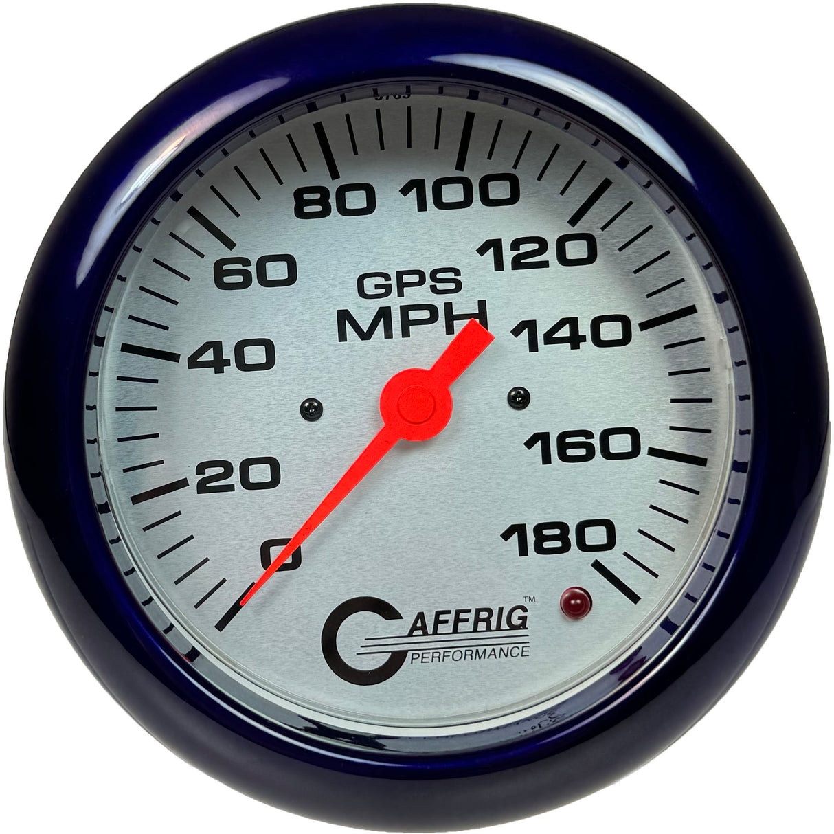 GAFFRIG 4 5/8 INCH GPS SPEEDOMETER - HEAD ONLY - PLATINUM PURPLE / 180 MPH