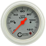 GAFFRIG 3 3/8 INCH GPS SPEEDOMETER KIT - PLATINUM - 90 MPH, 120 MPH, 180 MPH
