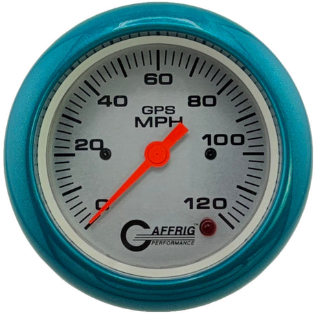 GAFFRIG 3 3/8 INCH GPS SPEEDOMETER KIT - PLATINUM - 90 MPH, 120 MPH, 180 MPH