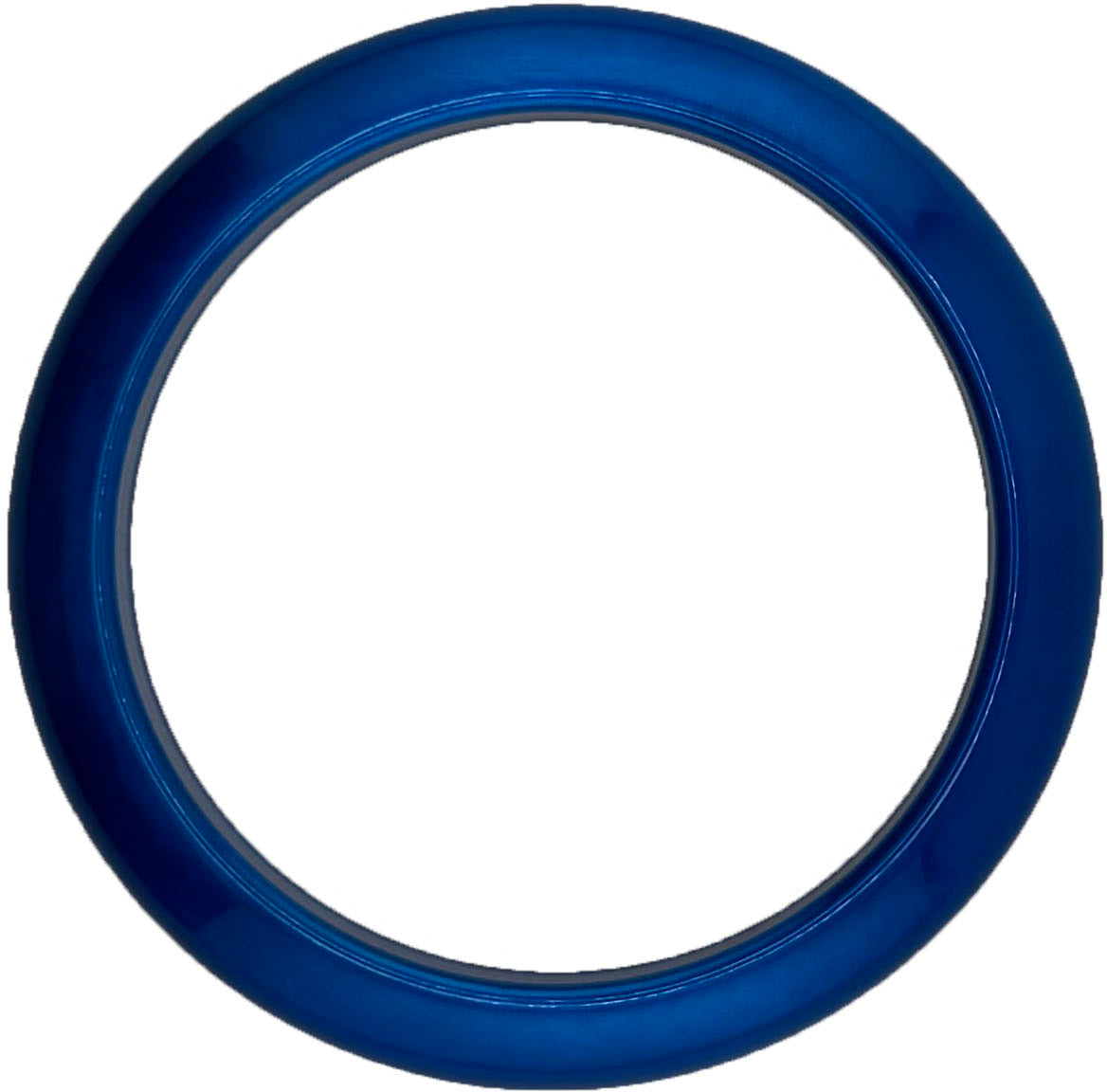 GAFFRIG 4 5/8 INCH FAT RIM BLUE