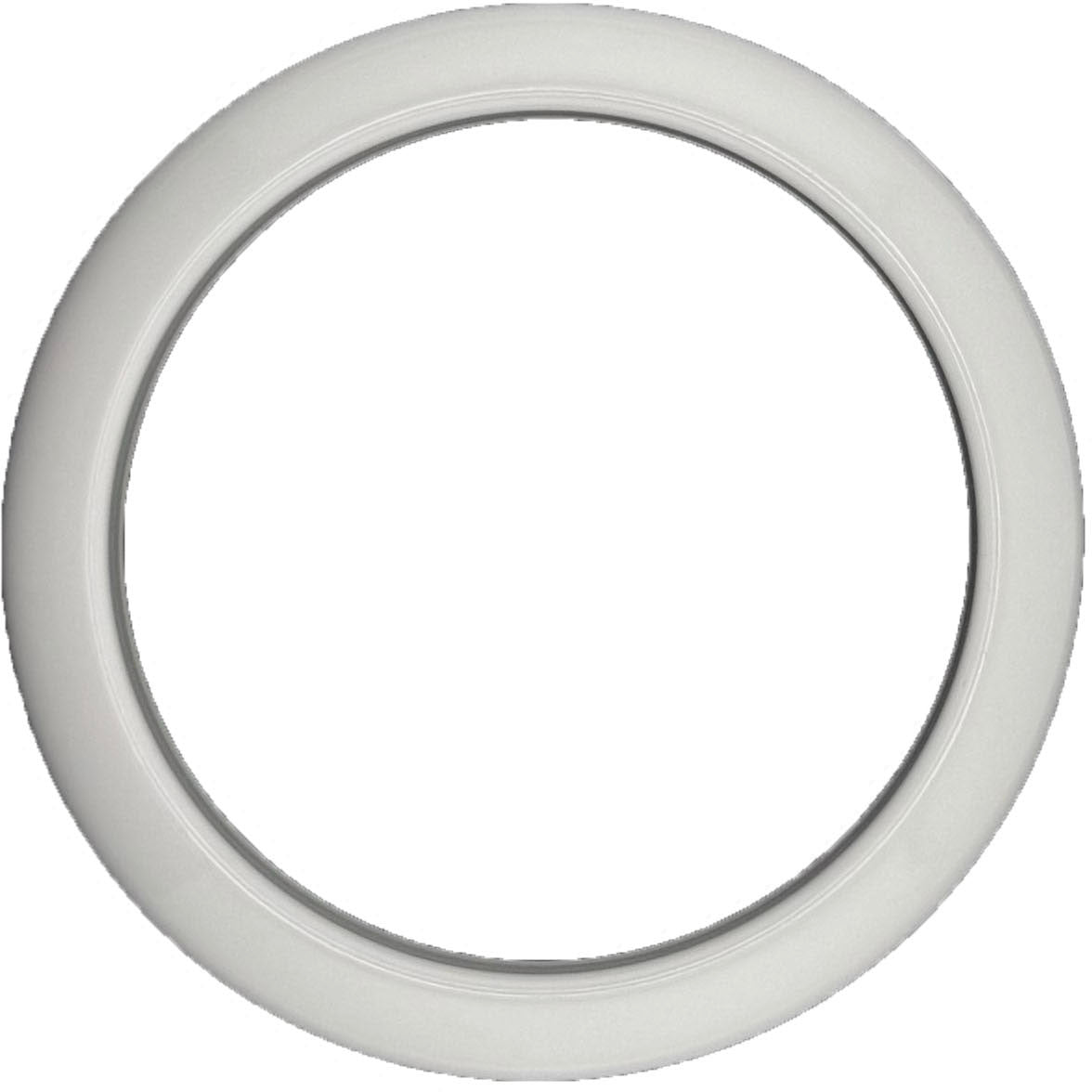 GAFFRIG 4 5/8 INCH FAT RIM WHITE