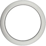 GAFFRIG 4 5/8 INCH FAT RIM WHITE