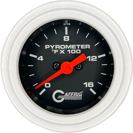 GAFFRIG 2 INCH ELECTRIC PYROMETER GAUGE 0-1600 F