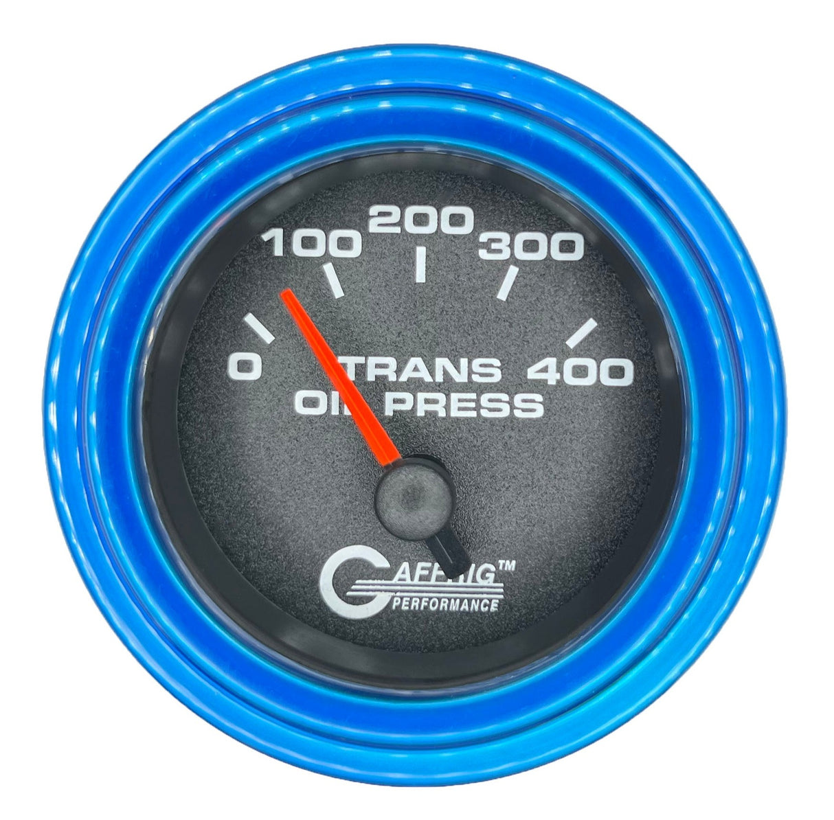 GAFFRIG 2 INCH ELECTRIC TRANSMISSION PRESSURE GAUGE 0-400 PSI STEP RIM (002) / BLUE / BLACK