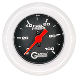 GAFFRIG 2 INCH MECHANICAL FUEL PRESSURE 0-100 PSI GAUGE FAT RIM (218) / WHITE / BLACK