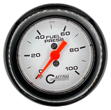 GAFFRIG 2 INCH MECHANICAL FUEL PRESSURE 0-100 PSI GAUGE FAT RIM (218) / BLACK / WHITE