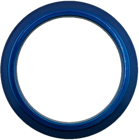 GAFFRIG FLAT BEZEL 2 1/16 INCH I.D. / 2 3/4 INCH O.D. BLUE