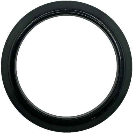 GAFFRIG FLAT BEZEL 2 1/16 INCH I.D. / 2 3/4 INCH O.D. BLACK