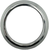 GAFFRIG FLAT BEZEL 2 1/16 INCH I.D. / 2 3/4 INCH O.D. CHROME/POLISHED