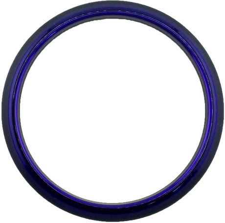 GAFFRIG FLAT BEZEL 2 5/8 INCH I.D. / 3 3/4 INCH O.D. PURPLE