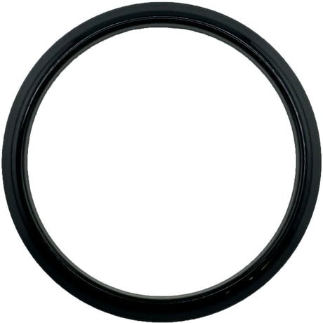 GAFFRIG FLAT BEZEL 2 5/8 INCH I.D. / 3 3/4 INCH O.D. BLACK