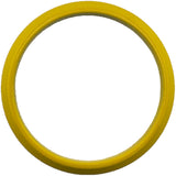 GAFFRIG FLAT BEZEL 2 5/8 INCH I.D. / 3 3/4 INCH O.D. YELLOW