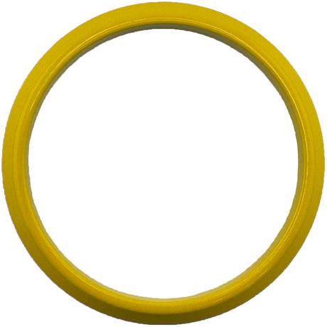 GAFFRIG FLAT BEZEL 2 5/8 INCH I.D. / 3 3/4 INCH O.D. YELLOW