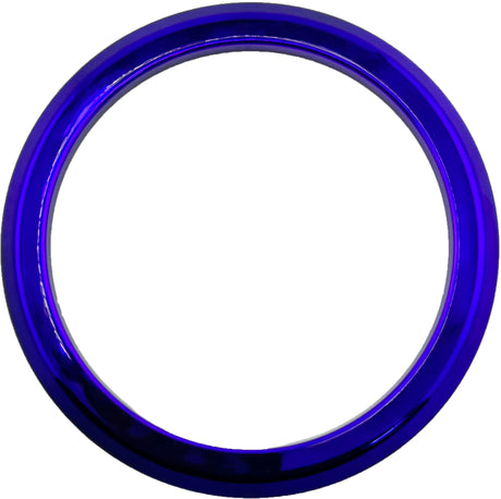 GAFFRIG FLAT BEZEL 3 1/8 INCH I.D. / 4 INCH O.D. FOR DUAL PYROMETER PURPLE