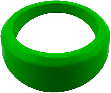 GAFFRIG ANGLED BEZEL 2 1/16 INCH I.D. / 2 13/16 INCH O.D. LIME GREEN