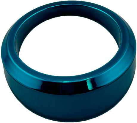 GAFFRIG ANGLED BEZEL 2 1/16 INCH I.D. / 2 13/16 INCH O.D. TEAL