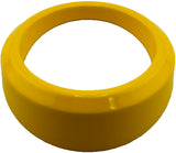 GAFFRIG ANGLED BEZEL 2 1/16 INCH I.D. / 2 13/16 INCH O.D. YELLOW