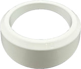 GAFFRIG ANGLED BEZEL 2 1/16 INCH I.D. / 2 13/16 INCH O.D. WHITE