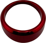 GAFFRIG ANGLED BEZEL 2 5/8 INCH I.D. / 3 3/8 INCH O.D. RED