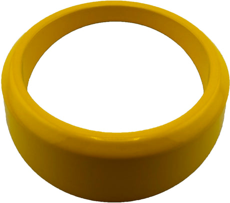 GAFFRIG ANGLED BEZEL 2 5/8 INCH I.D. / 3 3/8 INCH O.D. YELLOW