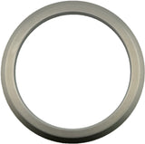 GAFFRIG FLAT BEZEL 3 3/8 INCH I.D. / 4 1/2 INCH O.D. WITH A LIP ON BACKSIDE