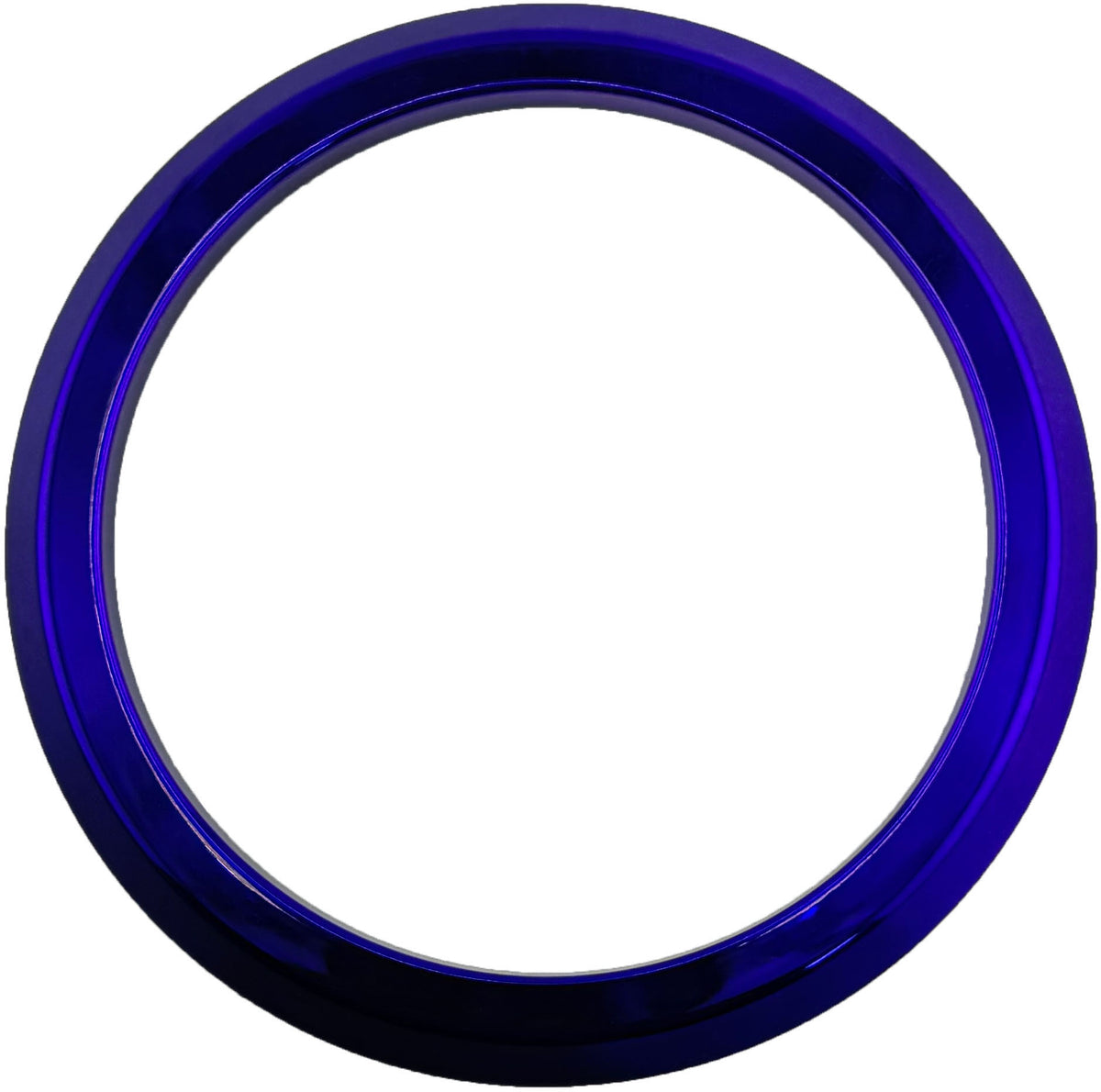 GAFFRIG FLAT BEZEL 3 3/8 INCH I.D. / 4 1/2 INCH O.D. WITH A LIP ON BACKSIDE
