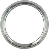 GAFFRIG FLAT BEZEL 3 3/8 INCH I.D. / 4 1/2 INCH O.D. WITH A LIP ON BACKSIDE
