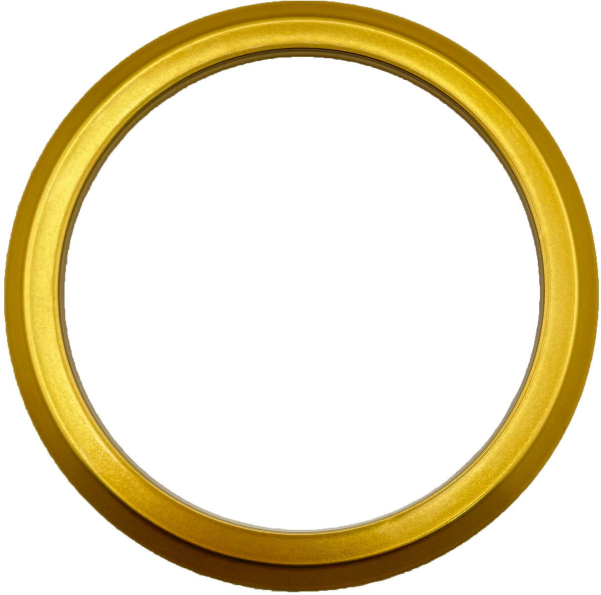 GAFFRIG FLAT BEZEL 3 3/8 INCH I.D. / 4 1/2 INCH O.D. WITH A LIP ON BACKSIDE