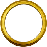 GAFFRIG FLAT BEZEL 3 3/8 INCH I.D. / 4 1/2 INCH O.D. WITH A LIP ON BACKSIDE