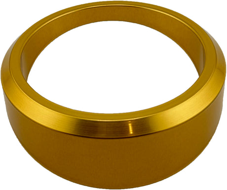 GAFFRIG ANGLED BEZEL 3 3/8 INCH I.D. / 4 3/8 INCH O.D. GOLD