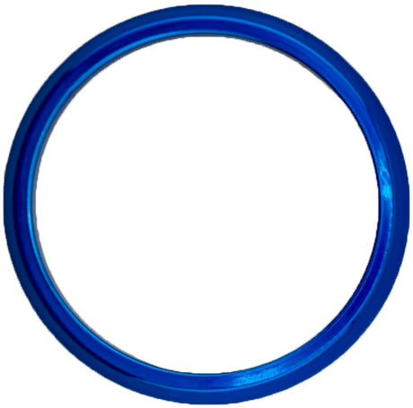 GAFFRIG FLAT BEZEL 3 3/4 INCH I.D. / 4 1/2 O.D. BLUE