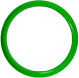 GAFFRIG FLAT BEZEL 3 3/4 INCH I.D. / 4 1/2 O.D. LIME GREEN