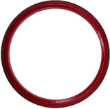 GAFFRIG FLAT BEZEL 3 3/4 INCH I.D. / 4 1/2 O.D. RED