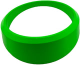 GAFFRIG ANGLED BEZEL 3 3/4 INCH I.D. / 4 5/8 INCH O.D. LIME GREEN