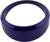 GAFFRIG ANGLED BEZEL 3 3/4 INCH I.D. / 4 5/8 INCH O.D. PURPLE