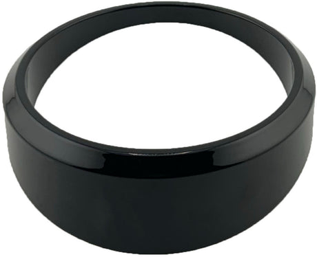 GAFFRIG ANGLED BEZEL 3 3/4 INCH I.D. / 4 5/8 INCH O.D. BLACK