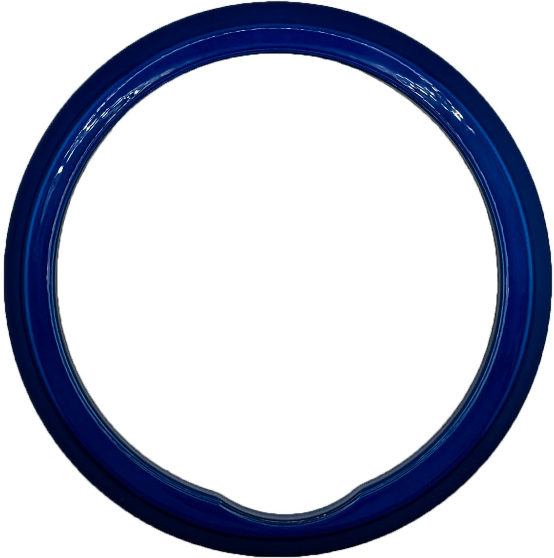 GAFFRIG FLAT BEZEL 4 INCH I.D. / 5 INCH O.D. BLUE