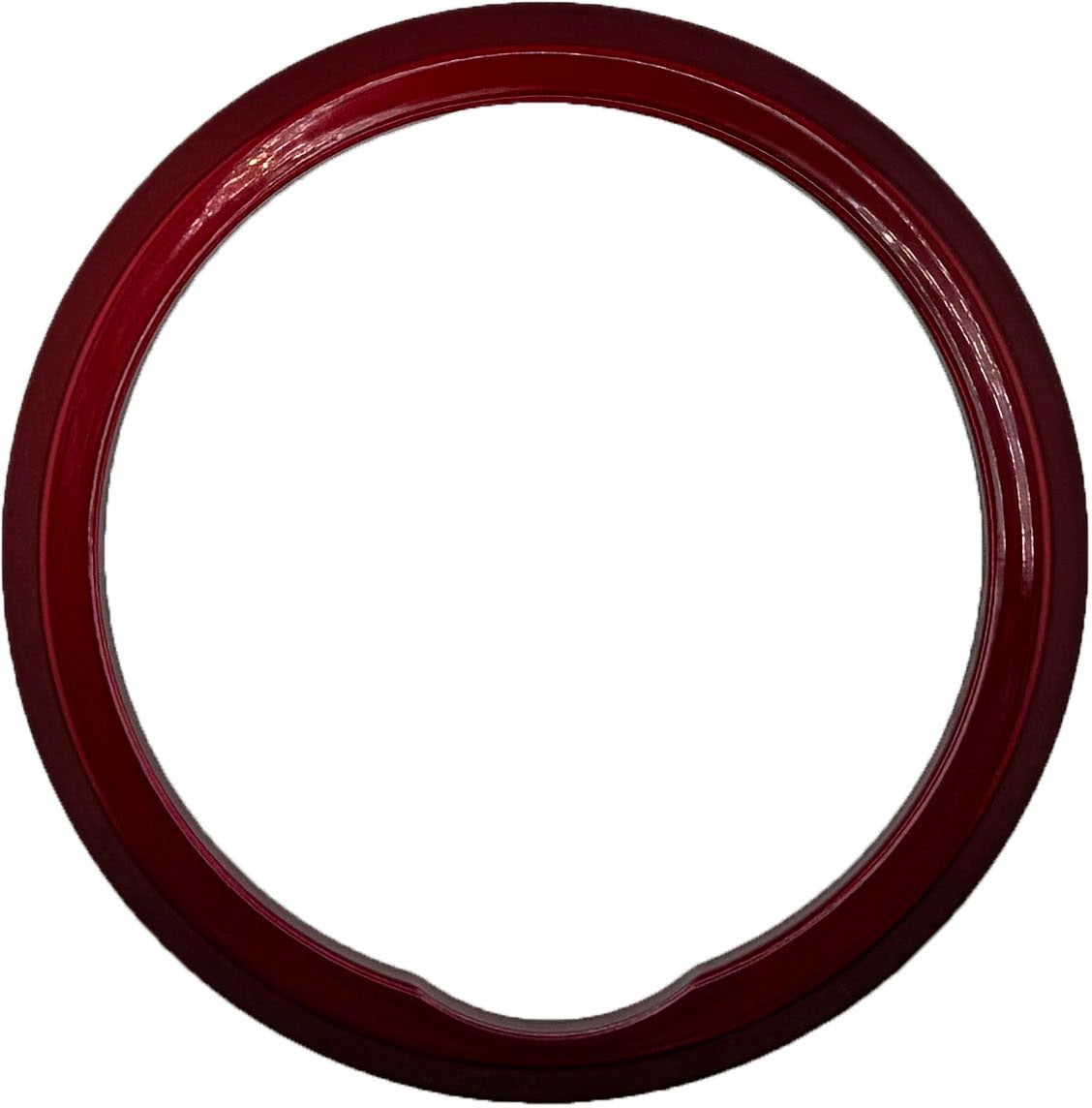 GAFFRIG FLAT BEZEL 4 INCH I.D. / 5 INCH O.D. RED