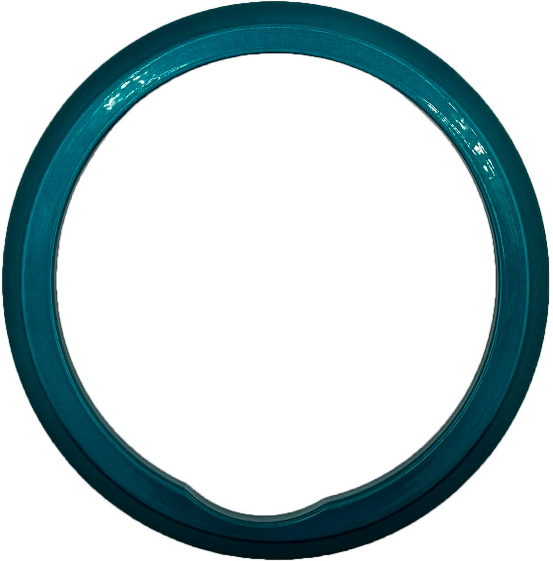 GAFFRIG FLAT BEZEL 4 INCH I.D. / 5 INCH O.D. TEAL