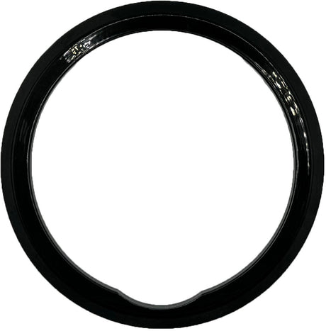 GAFFRIG FLAT BEZEL 4 INCH I.D. / 5 INCH O.D. BLACK