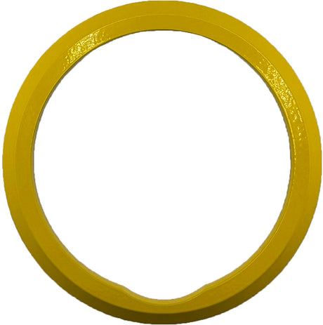 GAFFRIG FLAT BEZEL 4 INCH I.D. / 5 INCH O.D. YELLOW