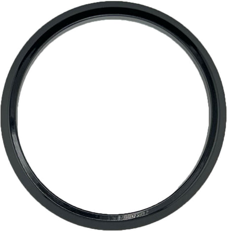 GAFFRIG FLAT BEZEL 4 5/8 INCH I.D. / 5 1/2 INCH O.D. BLACK