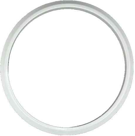 GAFFRIG FLAT BEZEL 4 3/4 INCH I.D. / 5 1/2 INCH O.D. WHITE