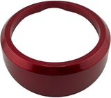 GAFFRIG ANGLED BEZEL 4 5/8 INCH I.D. / 5 11/16 INCH O.D. RED