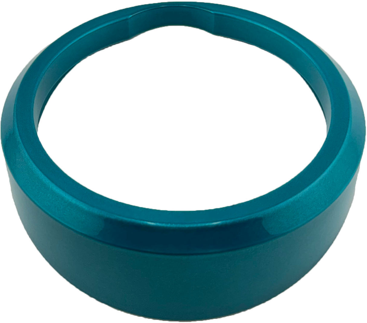 GAFFRIG ANGLED BEZEL 4 5/8 INCH I.D. / 5 11/16 INCH O.D. TEAL