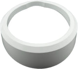 GAFFRIG ANGLED BEZEL 4 5/8 INCH I.D. / 5 11/16 INCH O.D. WHITE