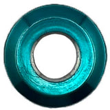 GAFFRIG PART #8785 FLAT BEZEL 1 INCH O.D. THREADED FOR TOGGLE SWITCHES TEAL